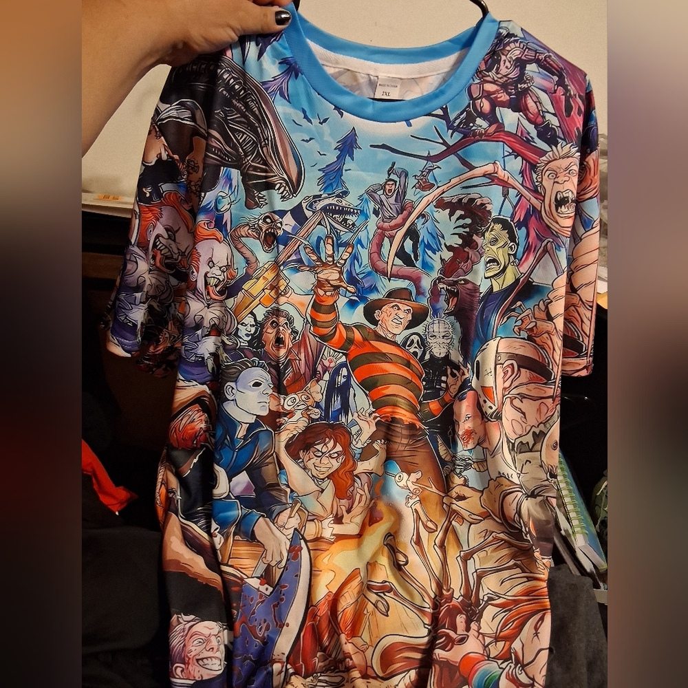 Horror Movie Graphic T-Shirt